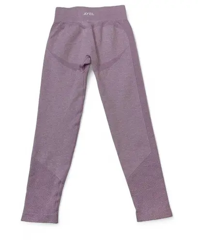 AYBL Contour Seamless Leggings Womens S Purple Pink Gym Bodybuilding