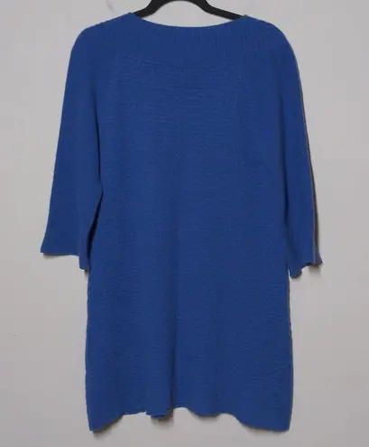 Sue Designer Knits Sweater Dress in Colonial Blue – Size 40
