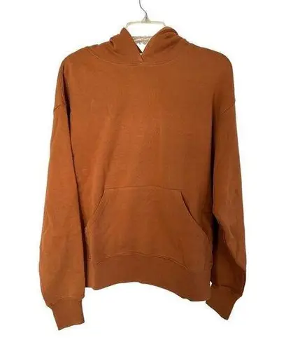 WeWoreWhat Oversized Hoodie Womens Sweatshirt Color Gold Size Xsmall Brown