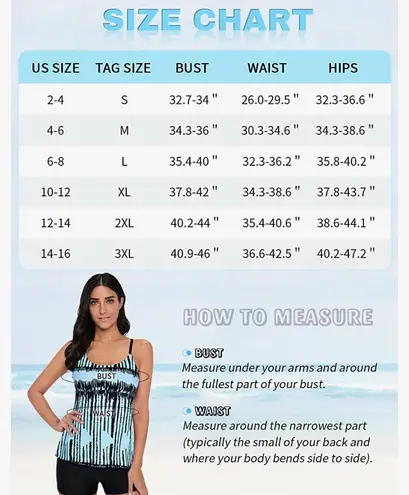 Century Star Tankini Swimsuits for Women Retro Bathing Suits Two Pieces Modest Swimming Wear Sports Tank Tops with Boyshorts