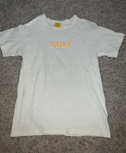 Wolfgang yellow golf wang shirt