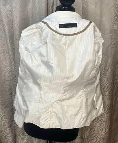 ZARA Women’s White  Blazer