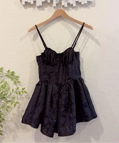 J.ING For this Moment Black Fit and Flare Mini Dress Black Size XS NWT