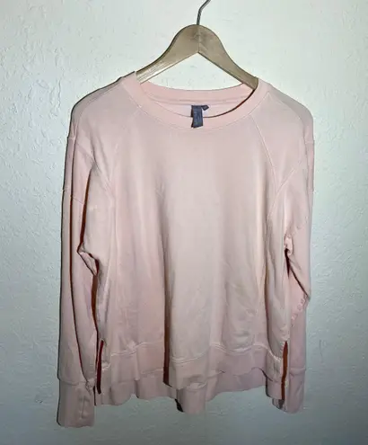 Sweaty Betty Light Pink Sweater With Thumb Holes ( M )