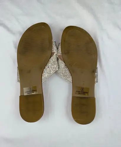 Sandals Gold Size 9