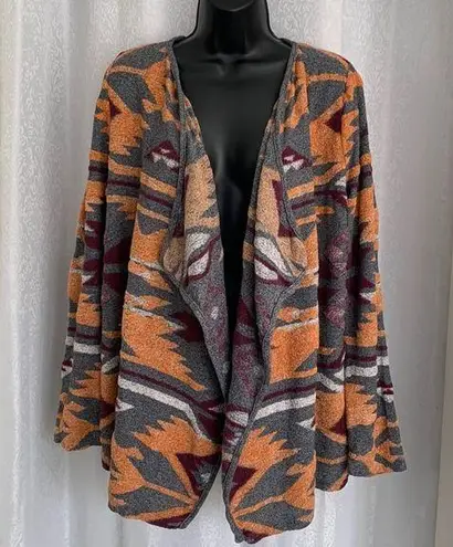 AZTEC DESIGN Cardigan Sz: O/S Orange