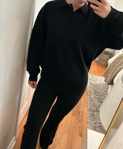 Badgley Mischka high rise black trouser straight leg pants! Vintage