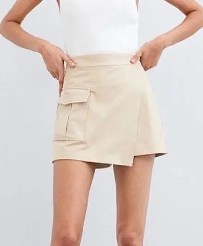 ZARA NEW‼️  RUSTIC CROSSOVER SKORT SIZE L