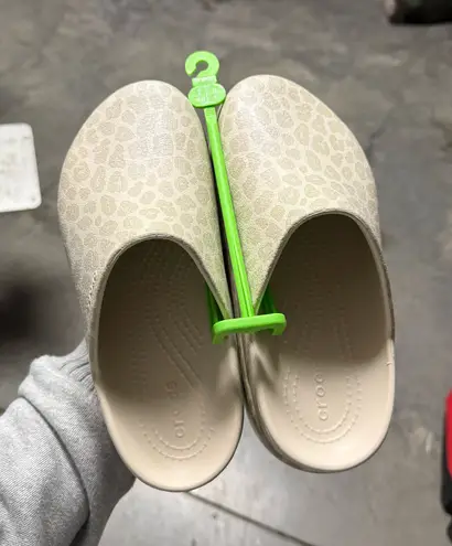 Crocs Croc Dylan Cheetah Clogs  - Image 1