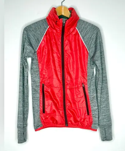 Title Nine Willpower Active Jacket Quilt Insulated Hybrid Coral Size XS