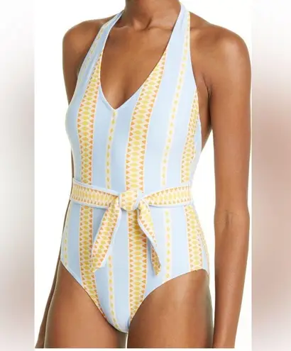 Lemlem jemari tight waist One Piece Swimsuit, Medium, $250