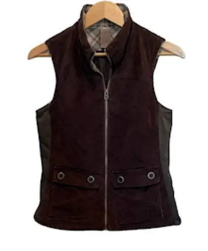 REI Brown Corduroy Vest Size XS