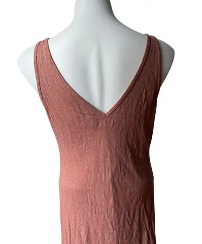 Faherty NWT Cliffside Dress Size Medium Cedar Wood Linen Cotton Coastal, Sz S