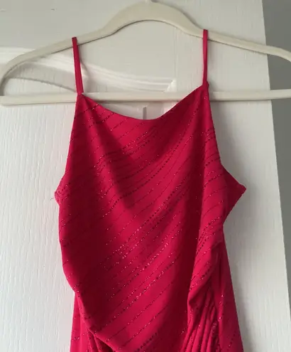 Fuchsia Sparkle Dress Pink