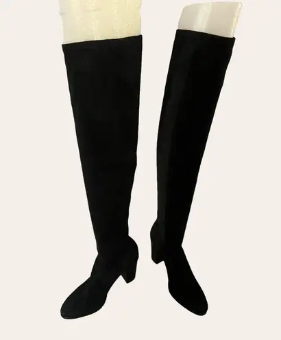 Donald Pliner NEW Joan Suede Thigh High Heel Boots Size 7.5