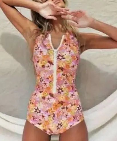 Stone Fox Swim Stone Fox Rafa One  Piece Swimsuit-Retro Pop-XS-NWT