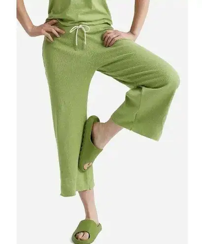 Mate the Label NWT Green Organic Thermal Wide Leg Pant - 3X