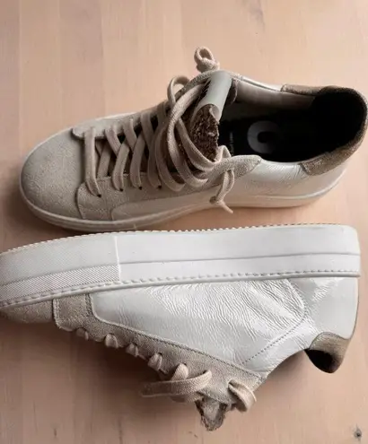 P448 gray and silver Thea Platform Sneaker (Women) size 37 / US 7