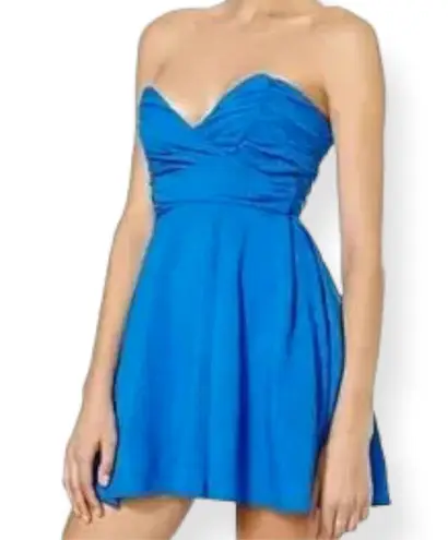 Nasty Gal Sapphire & Vice Mini Strapless Dress