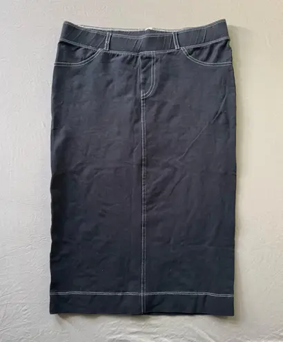 kikiriki Contrast Seam Pencil Skirt