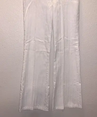 Sherry Goity White stretchy flare jeans Size undefined
