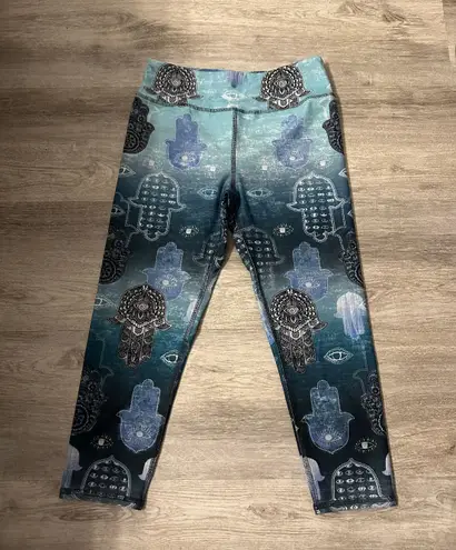 Evolution and creation Hamsa Hand Workout Pants