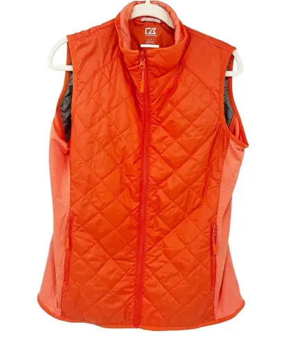 Cutter and Buck  Womens Gorpcore Outdoor Waterproof Sandpoint Quilted Vest Size L