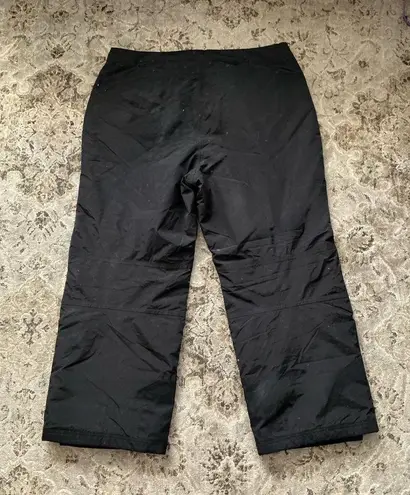 LANDS END squall snow / ski pants ☃️❄️ Black Size 1X