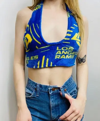 LA Rams Halter Top Blue