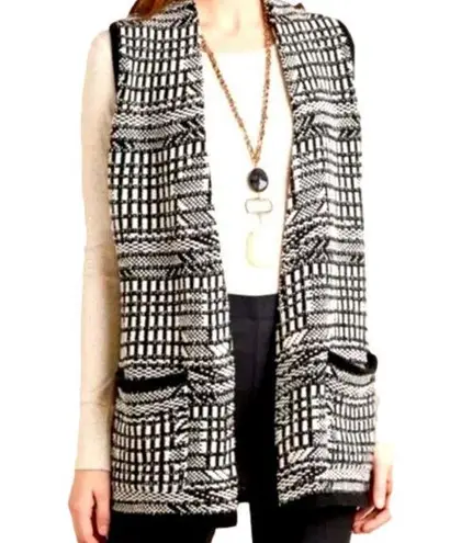 Anthropologie Angel of the North Open Front Sweater Vest