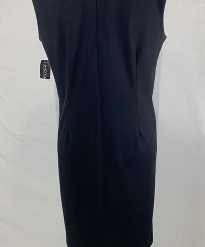 Notations Little Black Midi Dress NWT Size Large