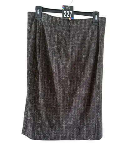 Women's Peace of Cloth Brown Beige Plaid A