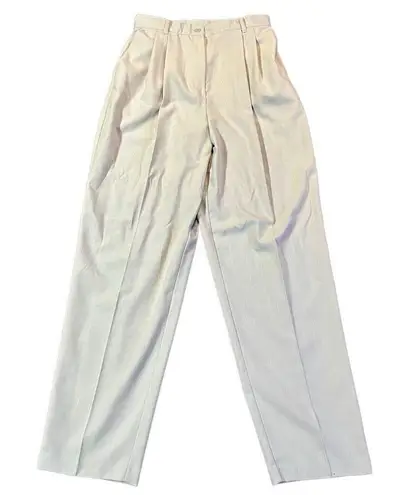 Sag Harbor Women’s Light Gray Pleated Dress Pants 12