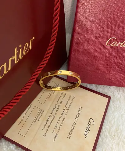Cartier Bracelet 18K Gold Plated