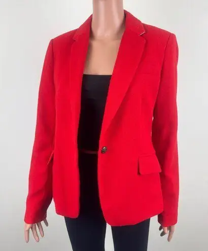 British Khaki Women's Red Blazer Size Medium