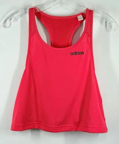Adidas  cropped Racerback tank top size small thumbnail 1