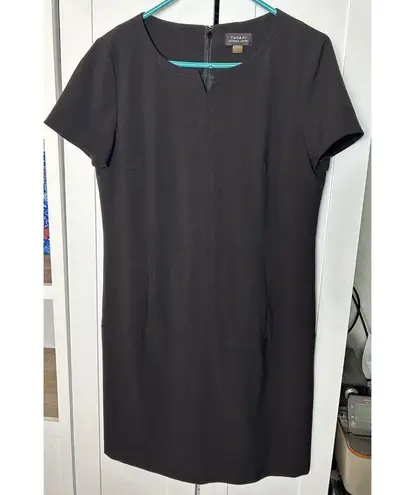 TAHARI Arthur S. Levine Women’s Bi Stretch LBD Shift Dress Size 8 Black