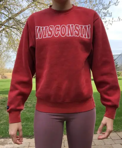 Jansport Wisconsin Badger Crew Neck