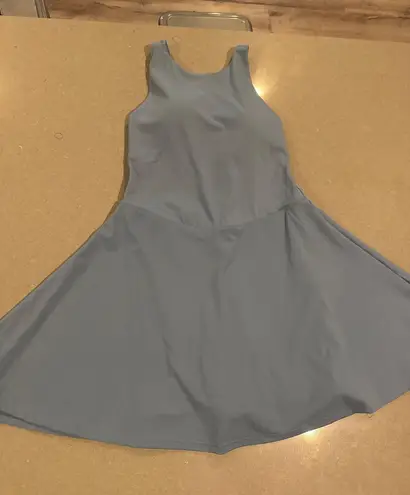 AS Revival Athletic Dress Womens Medium Blue Sleeveless Tennis Golf Workout