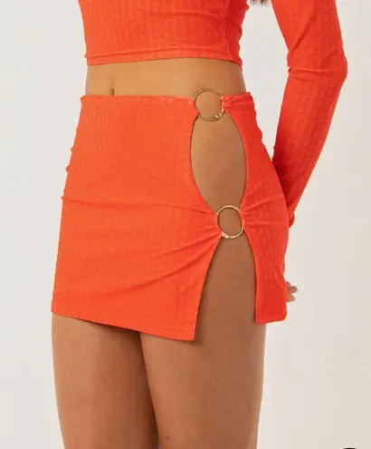 Pepper Mayo Lucky Break Mesh Skirt