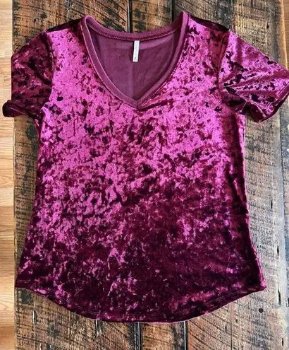 Z Supply Womens Burgundy/Maroon/Deep Red Top by  Size Medium