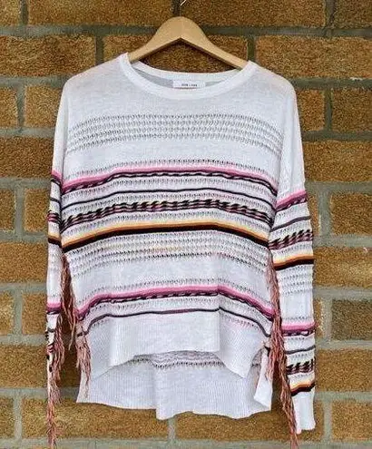 John + Jenn   fringe sweater XS