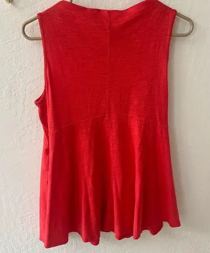 Deletta Anthropologie Mock Neck Peplum Style Blouse