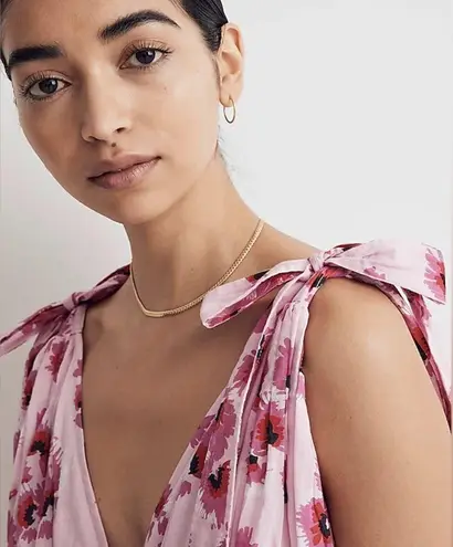 Banjanan Cosmos Maxi Dress, Floral Mix Cotton Voile New w/Tag Size XL