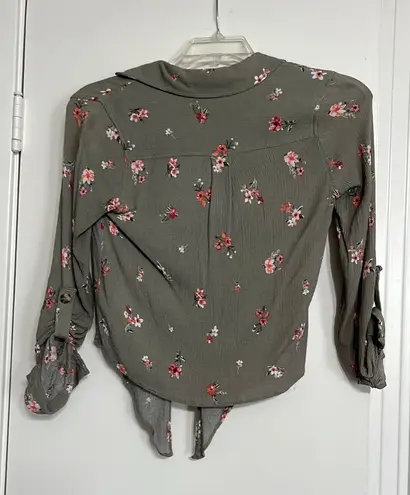 Hippie Rose Button Blouse