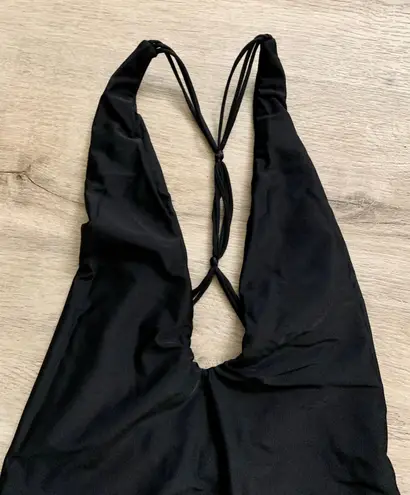 Mikoh Black Crisscross One Prices Bikini M