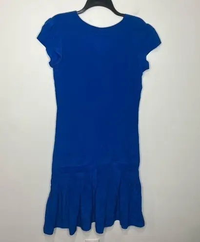 Maggy London Vintage by Jeannene Booher 100% silk dress drop waist size S/M