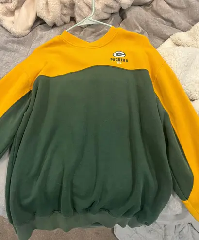 Green Bay Packers Crewneck Sweatshirt Size L