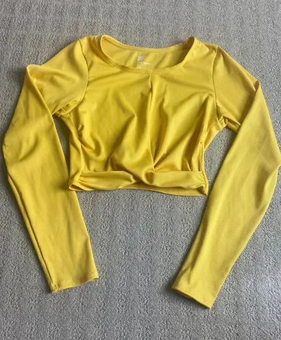 Target Athletic Long Sleeve Crop Top