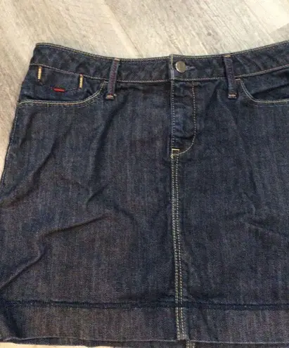 Banana Republic  Size 10 womens jean denim skirt dark wash